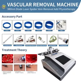 Slimming Machine 980 Diode Nail Fungus Removal Onychomycosis Treatment Skin Tag Remover Vascular Equipment