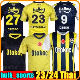 Fenerbahce SK 2023 2024 Dzeko Futbol Formaları 23/24 3. ARDA GULER KAHVECI JOAO PEDRO BATSHUAYI CRESPO SZALAI FUTBOL FUTBOL SÖŞ EV EVİ Üçüncü