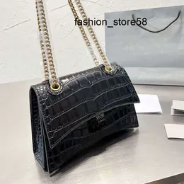 5a lüks çantalar akşam flep crossbody çanta zinciri omuz çanta çanta metal harf hasp fermuarlı pocke debriyaj cüzdan