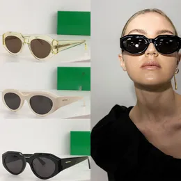 Bottega soleil luksusowy projektant lunettes owval de botega veales pour okulary przeciwsłoneczne femme gafas de sol owladas para mujeres panie eliptyczne rama 1031