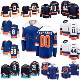 Women Men Youth Hockey 21 Kyle Palmieri Jerseys 29 Brock Nelson 13 Mathew Barzal 27 Anders Lee 8 Noah Dobson 44 Jean-Gabriel Pageau 11 Zach Parise Stadium Series Custom