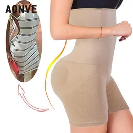 Women's Shapers Aonve Belly Slimming Shaper High Waist Shapewear Modeling Strap Panties Women BuLifter Plus Size Female Under168Q