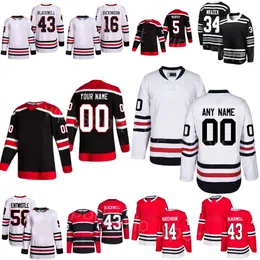 Reverse Retro Hockey 41 Oliver Moore Jerseys 14 Boris Katchouk 16 Jujhar Khaira 5 Connor Murphy 58 Mackenzie Entwistle 34 Petr Mrazek 65 Andrew Shaw Kids Man Woman