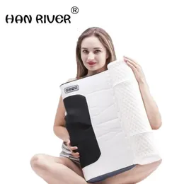 Massera nackkudde Hemreparation Cervical Pillow Cervical Health Care Massage Pillow Electric Multi-Function Kneading Massage Neck Shoulder 231009