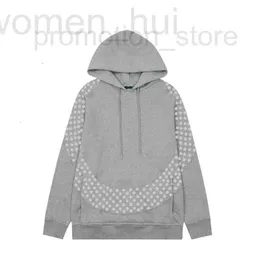 Herrtröjor tröjor designer 22ss vår/sommar före kollektion skarvad jacquard bomull lös tröja hoodie mode för män och kvinnor x0zn y4ls