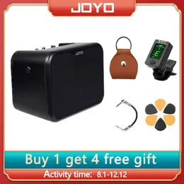 Joyo MA-10E portátil amplificador de guitarra elétrica amplificador alto-falante mini fone de ouvido guitarra elétrica amp instrumento parte acessórios