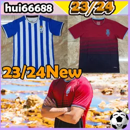 23/24 Recreativo de Huelva Soccer Jerseys Dominguez Quintana Menosse Anton Mesa Cayetano Montoro Vazquez Diaz 2023 2024 Football Shirts Men Uniforms