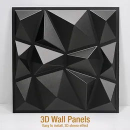 Naklejki ścienne 30 cm Domowa renowacja domu 3D Panel Nieprzezroczysty 3D naklejka kamienna z cegły Cegła salon Water Wallpaper 231009