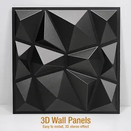 Adesivos de parede 30cm casa renovação decoração painel 3d não autoadesivo adesivo 3d pedra tijolo telha sala de estar à prova de água papel de parede 231009