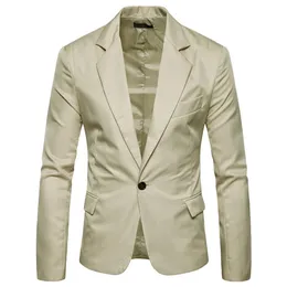 ジャケットブレザーブレザーの男性スーツマンのための純粋な色新しいファッションメンズスーツジャケットコートx01247d