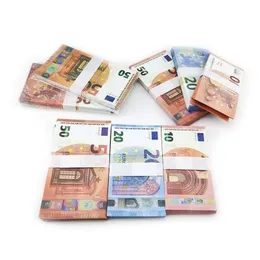 Other Festive Party Supplies 3 Pack Fake Money Banknote 10 20 50 100 200 Us Dollar Euros Pound English Banknotes Realistic Toy Bar Dh9Fm