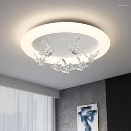 Ceiling Lights Lamp Light Color Changing Led Luminaria De Teto Verlichting Plafond Glass Kitchen