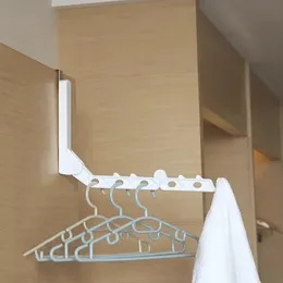 Kitchen Towel Hooks Travel Hanger Portable Foldable Clothes Hanger Travel Multifunctional Hanger Hook Clothes Hanging Door Drying Rack 231007