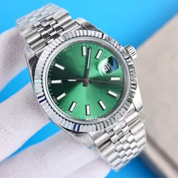 Montre Luxe Mens Datejust Watch Womens Designer Watches Automatisk rörelse Luxury 41mm 904L Rostfritt stål Reloj Sapphire Luminous Waterproof New Wristwatch