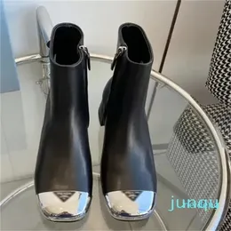 Designer -Niinter ciepłe kostki śnieżny but martin kowboj butes butów kobiet duży rozmiar 35--40