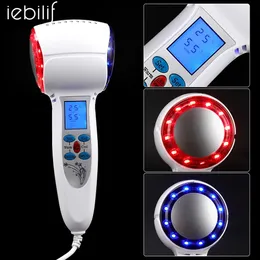 Face Care Devices Beauty Massager Cold Hammer Cryotherapy Red Blue Pon Skin Lifting Tighten Antiaging Shrink Pore Spa 231007