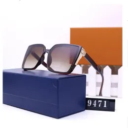 Luxus-Marken-Designer-Sonnenbrille, modisch, für Herren und Damen, Schutz für Herren, Brillen, Damenbrillen und mit Originaletui und Box 055