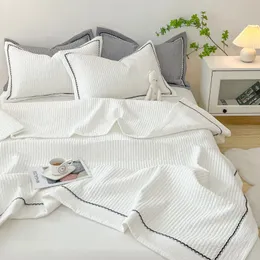 Комплекты постельного белья, стеганое летнее одеяло во французском стиле, элегантное одеяло принцессы с пузырьками, кондиционер, удобное для кожи одеяло 231009