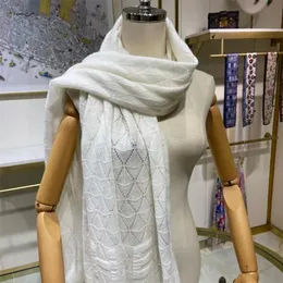 Designer Scarf High Grade Solid Color Cashmere Scarf Slim Soft Women Four Seasons White Warm Cashmere Scarf
