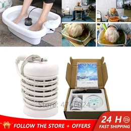 Foot Treatment Electric Mini Foot Spa Bath Massager For Foot Massage Vibration Detox Health Therapy Beauty Health Care Products 231009