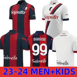 23 24 Bologna Soccer Jerseys ORSOLINI ARNAUTOVIC 2023 RAIMONDO ZIRKZEE AEBISCHER SCHOUTEN Football Shirts LYKOGIANNIS SOUMAORO BONIFAZI AMEY Men Uniforms