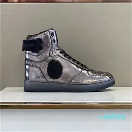 Man Martin krótkie buty metalowe buty klasyczne pszczoły gęste obcasy designer skórzany wysoko obcasowy but diamentowy duży rozmiar 39-45