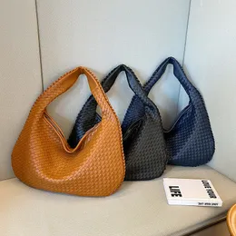 Marca tote designer tecido de couro de alta qualidade bolsas de ombro femininas de couro de luxo bottegcapacidade sacola casual versátil