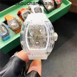 Luksusowy RMILE Watch Automatyczny superklon KV Autentyczny nadgarstek RM56-01 Full-Automatyczny Watch5C2rcarbon Fibre Sapphire SHIP FedExs3ct