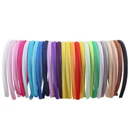 Headbands Handmade Plastic Hairbands For Girls Children Solid Color Headband Party Club Headwear Fashion Accessories Drop Delivery J Dhen0