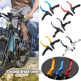 دراجة Derailleurs 1 زوج عالي الجودة عالي الجودة من الألومنيوم سبيكة الدراجة BMX Brake Handle MTB Mountain Cycling Levers V Disc Lever 231010