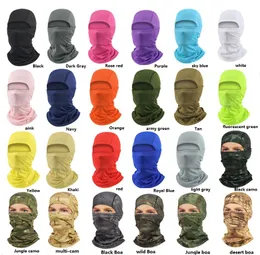 Multifuncional máscara facial completa headwear camuflagem balaclava máscaras bandana motocicleta ciclismo esqui esportes máscara