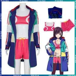 Shizuka Mikazuki Cosplay Zom 100 Shizuka Mikazuki Costume Cosplay Lista dei Morti Uniforme Giacca Vestito Costumi di Halloweencosplay