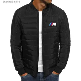 Kurtki męskie 2023 Zima nowe styl męska kurtka marki kurtki Down Jacket Męska Rower Outdoor Cycling Zipperssportswear Top Bezpośrednie kurtki sprzedażowe T2310