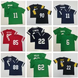 Dhgate zszyte koszulki piłkarskie tanie koszulka spersonalizowana odzież niemowlęta kalosze piłkarskie Kelly Green Hurts Bosa Rice Yakuda Jersey