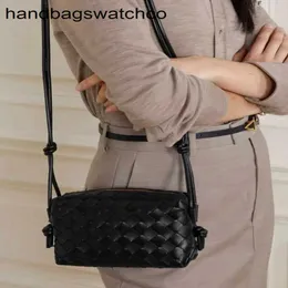 BottegassVenetas Bolsos Loop Divani Nuevo estilo Pequeño bolso cuadrado Cuero de punto Mochila negra Crossbody Teléfono móvil Cámara de un solo hombro para mujer fjj