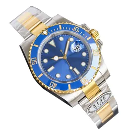 Wysokiej jakości męskie zegarek automatyczny mechaniczny 2836 3135 Zegarki ruchowe 40 mm Sapphire Luminous Business Stal Strap Montre Luxe Waterproof Watchs