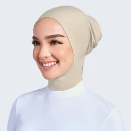 Etniska kläder muslimska kvinna hatt tröja hijab underkapta inre mössa turban hoofddoek huvudduk turbans huvud för kvinnor bonnet femme