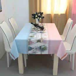 Toalha de mesa chegam acessórios de decoração de jantar impressão toalha de mesa pes para mesa tela mantel 29la106601 231009