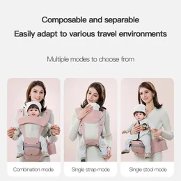 Carriers Slings Backpacks Carriers Slings Backpacks Baby Carrier with Hip Seat Ergonomic Born Infant Kids Straps SliWrap Cotton Multi-purpose Baby Waist Stool Carr