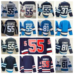 Hockey-Trikots 33 Dustin Byfuglien 55 Mark Scheifele 81 Kyle Connor 2023 New Hot Reverse Retro Black Alternate Stitched Blank Champion Jersey Herrenhemden S-XXXL