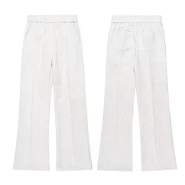 Pantaloni casual sportivi di marca High Street Fashion Fiocco di neve grigio micro cornoccg5