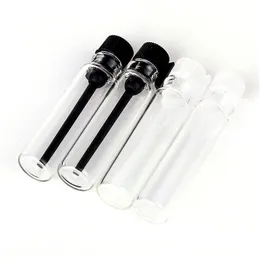 Packing Bottles Wholesale 1Ml Per Samples Mini Bottles With Black Lid Empty Glass Vials Dropper Bottle For Travel And Party Office Sch Dhsdh