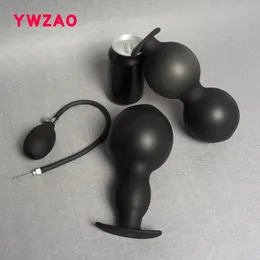 Brinquedos anal design separado inflável bunda silicone plugues toyes ass fêmeas homens sexy anal mas 18 + para mulher ferramentas brinquedos adulto 231010