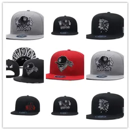 Top Fashion Brand X The Wild Ones Snapback Hats West Coast Gangsta Coole Herren Hip Hop Caps Street Kopfbedeckung schwarz grau Red265v