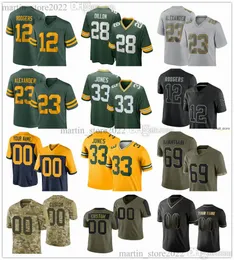 2023 Fotbollströjor 4 Brett Favre 5 Paul Hornung 15 Bart Starr 66 Ray Nitschke 92 Reggie White 59 De'Vondre Campbell 26 Darnell Savage Jr. 25 Keisean Nixon 97 Kenny Clark