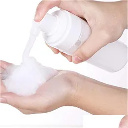 Bottiglie di imballaggio Bottiglie di schiuma da viaggio all'ingrosso da 100 ml Bottiglie di pompa di schiuma di plastica vuote Contenitori di schiuma liquida Dispenser di fiale Vaso di vaso Dhzkj