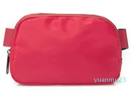 Packa Women's Sports Fanny Pack Outdoor Messenger Bag 1L kapacitet med varumärkeslogotyp