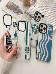 Starbuck Clear Soft TPU Silikon Slim Phone Cases für iPhone 14 13 12 11 pro max 14promax 14Plus 14pro 13pro 12pro 11Pro X Xs XR 75977560