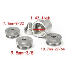BAFFLE CUP Rostfritt stål Drill Jig Guide Fixture Tool för NAPA 4003 Filter 1.355 OD 7,8 L SPADE/KIRTED CUPS END CAP
