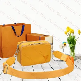 Designer bags MINI ALPHA WEARABLE belt high Shoulder Bag Men Yellow Leather chest bag waist bags multi purpose satchel Bag Messenger women Camera Bag purse